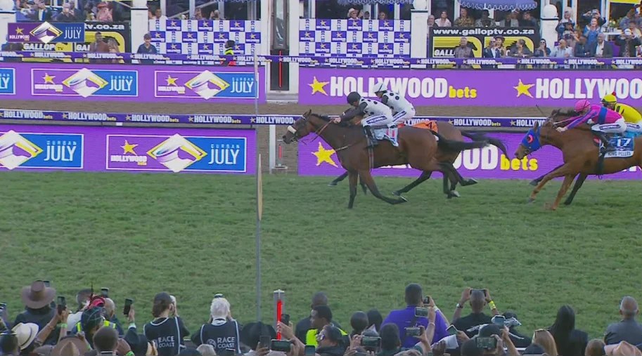 Photo Finish for the Ages: Note To Self Snatches the 130th Hollywoodbets Durban July